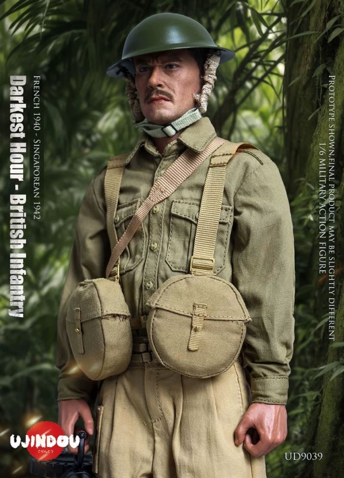 WWII British Infantry France 1940-Singapore 1942 1/6