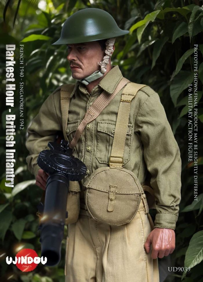 WWII British Infantry France 1940-Singapore 1942 1/6
