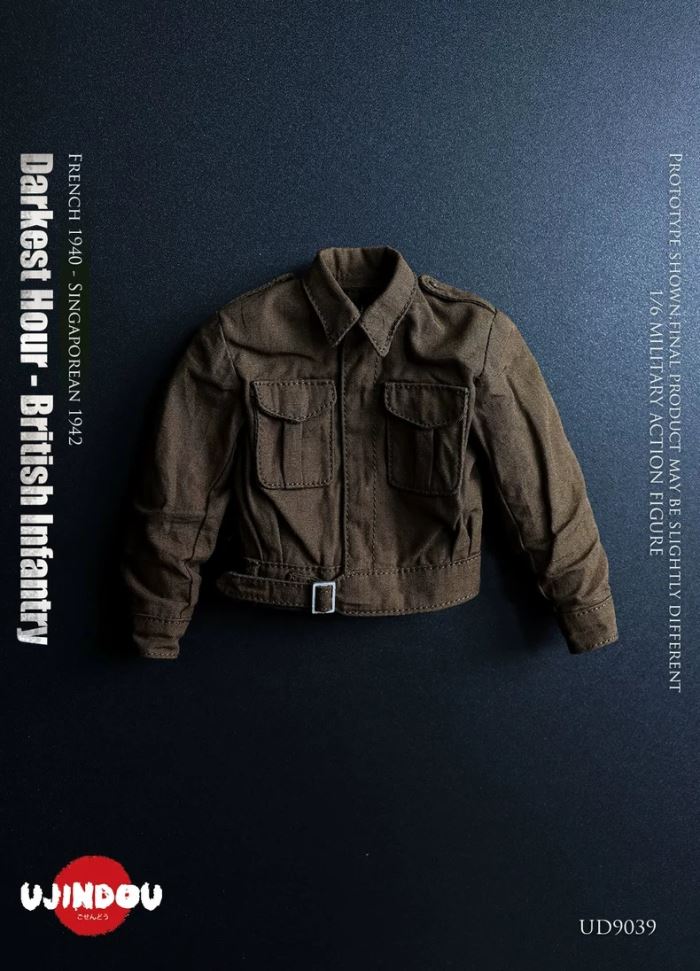 WWII British Infantry France 1940-Singapore 1942 1/6