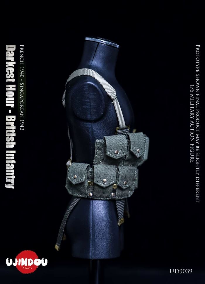 WWII British Infantry France 1940-Singapore 1942 1/6