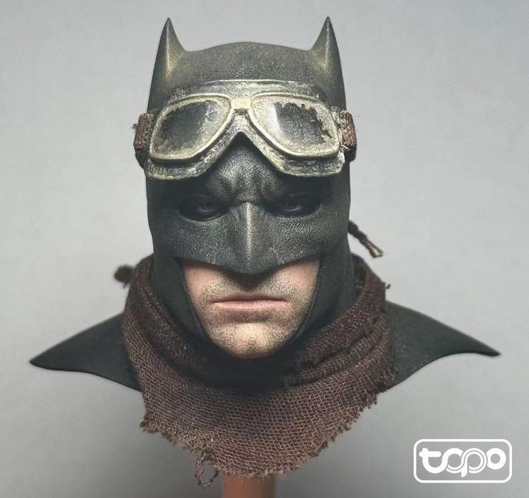 Desert Batman BVS Light Armor Head Sculpture