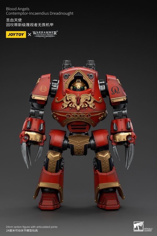 Blood Angels - First Captain of the Radron Regiment/Incantis-class Contemptor Dreadnought/Dawnbreaker 1/18