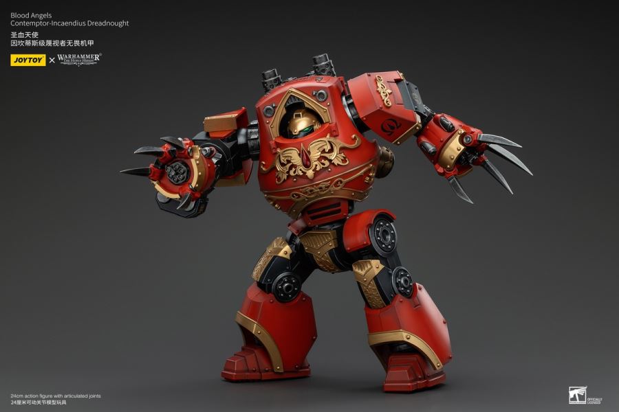 Blood Angels - First Captain of the Radron Regiment/Incantis-class Contemptor Dreadnought/Dawnbreaker 1/18