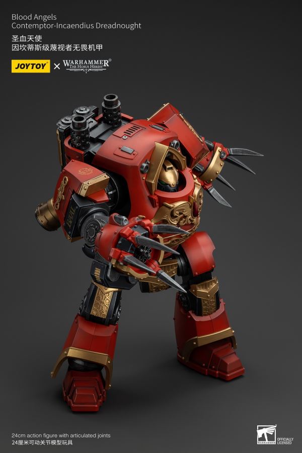 Blood Angels - First Captain of the Radron Regiment/Incantis-class Contemptor Dreadnought/Dawnbreaker 1/18