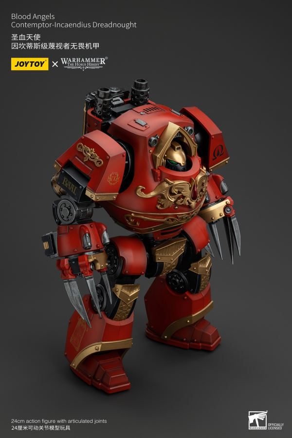 Blood Angels - First Captain of the Radron Regiment/Incantis-class Contemptor Dreadnought/Dawnbreaker 1/18