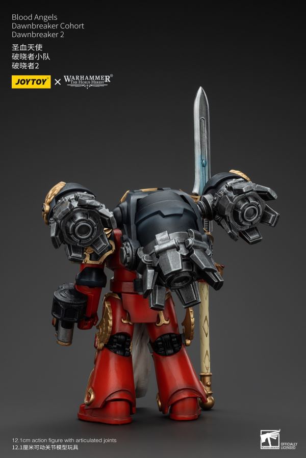 Blood Angels - First Captain of the Radron Regiment/Incantis-class Contemptor Dreadnought/Dawnbreaker 1/18