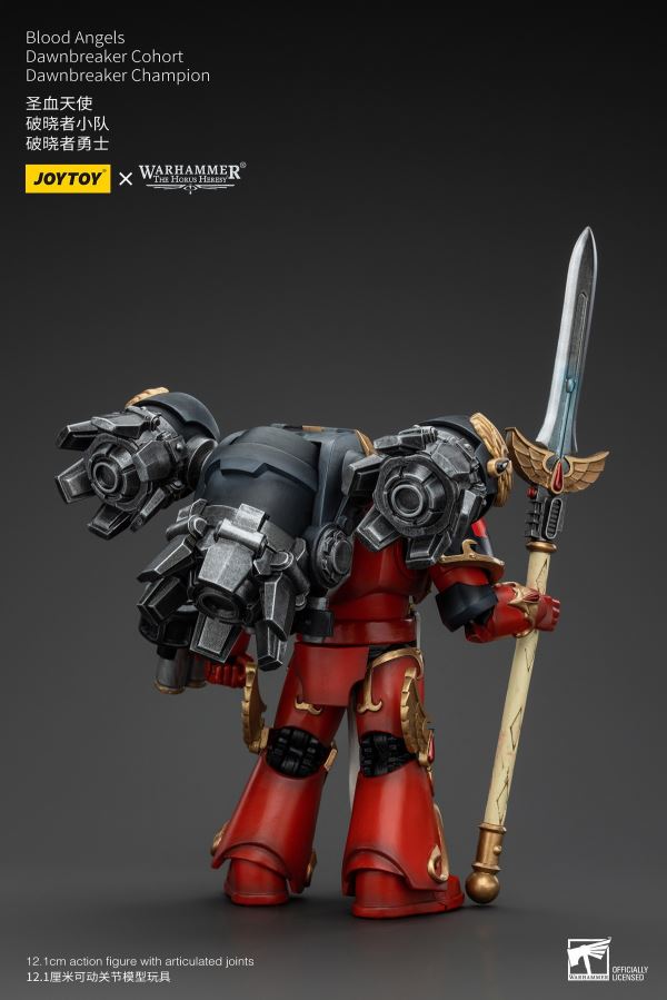Blood Angels - First Captain of the Radron Regiment/Incantis-class Contemptor Dreadnought/Dawnbreaker 1/18