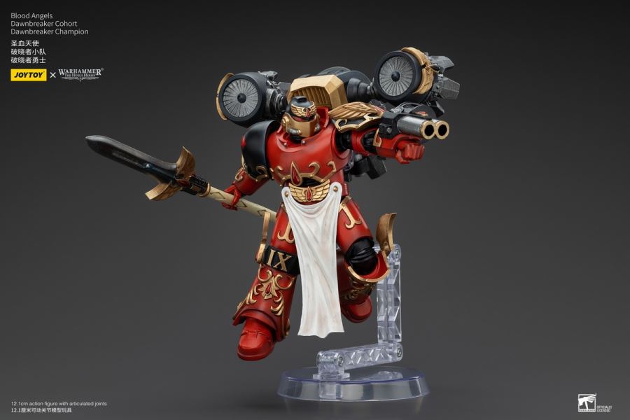 Blood Angels - First Captain of the Radron Regiment/Incantis-class Contemptor Dreadnought/Dawnbreaker 1/18