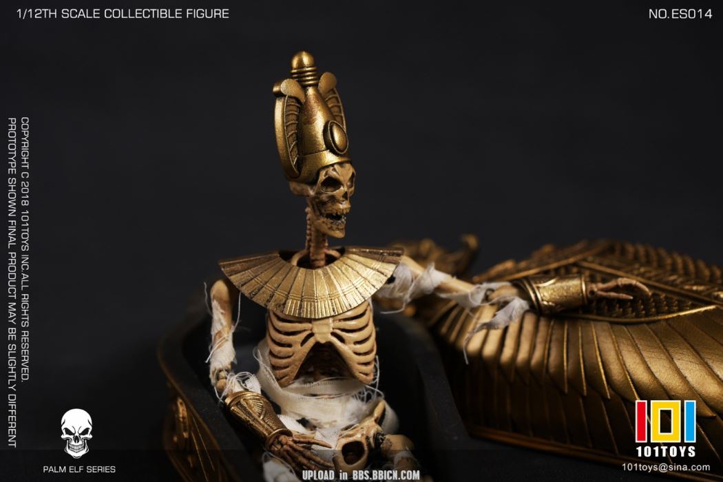 Pocket Elf Series - Skeleton Medieval Knight / Egyptian Mummy / Skeleton Horse 1/12