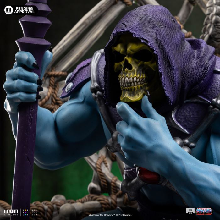 Skeletor on Throne