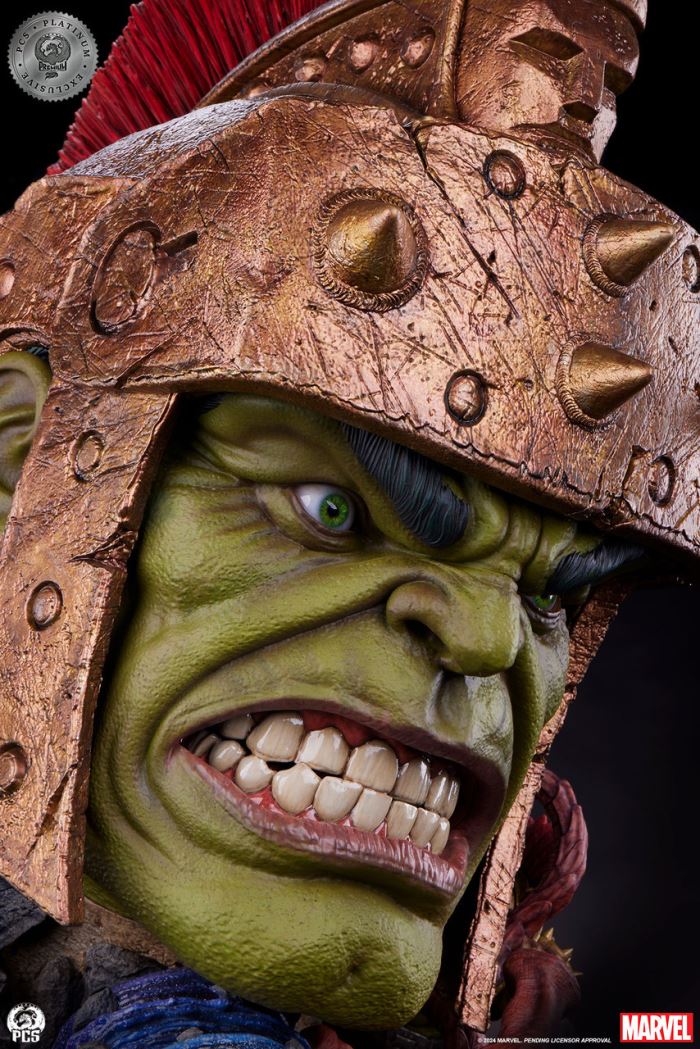 Planet Hulk Fine Art Bust - Platinum Ex