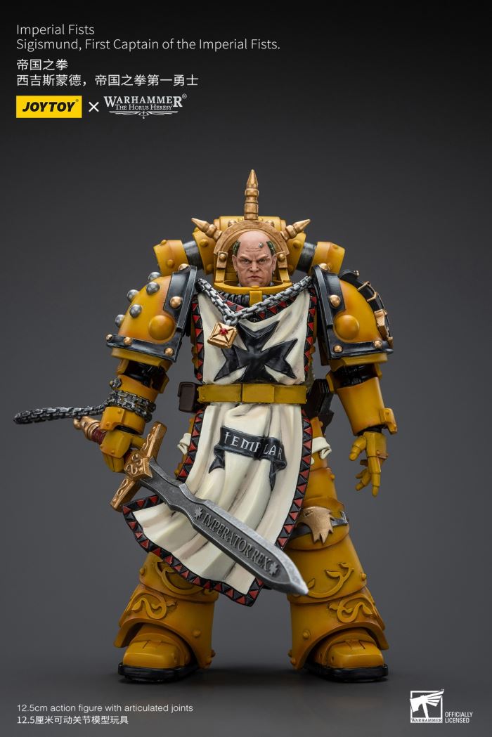 Imperial Fist-First Warrior Sigismund/MK3 Siege Team 1/18
