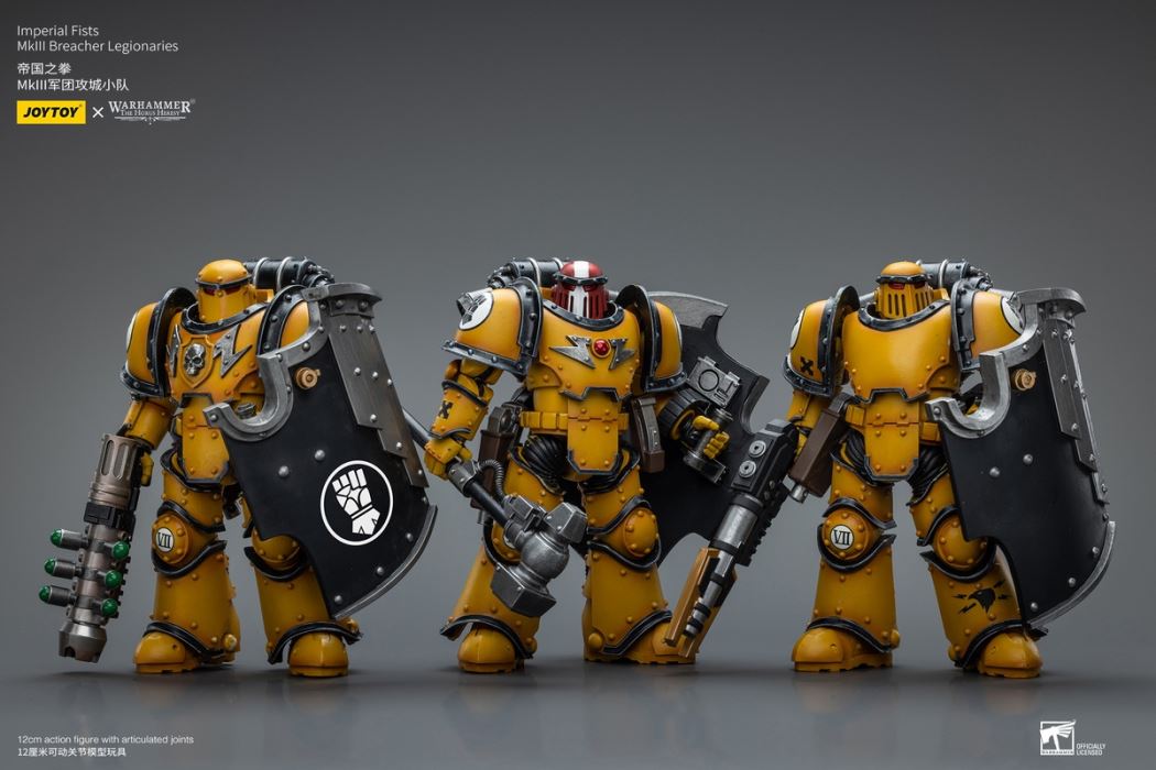 Imperial Fist-First Warrior Sigismund/MK3 Siege Team 1/18