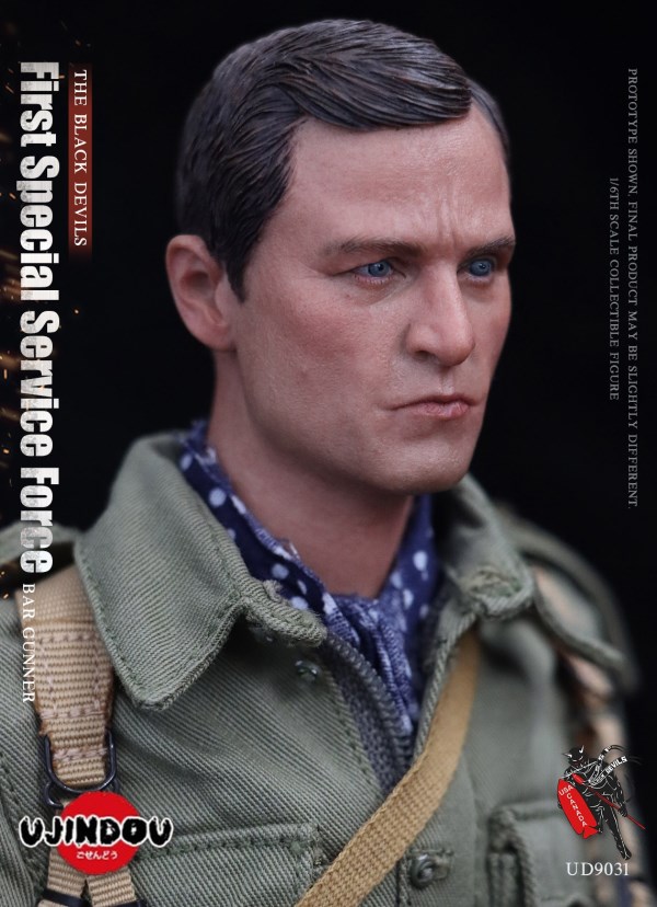 World War II US-Canada Joint Special Service Team 1 - Browning Automatic Rifle Shooter