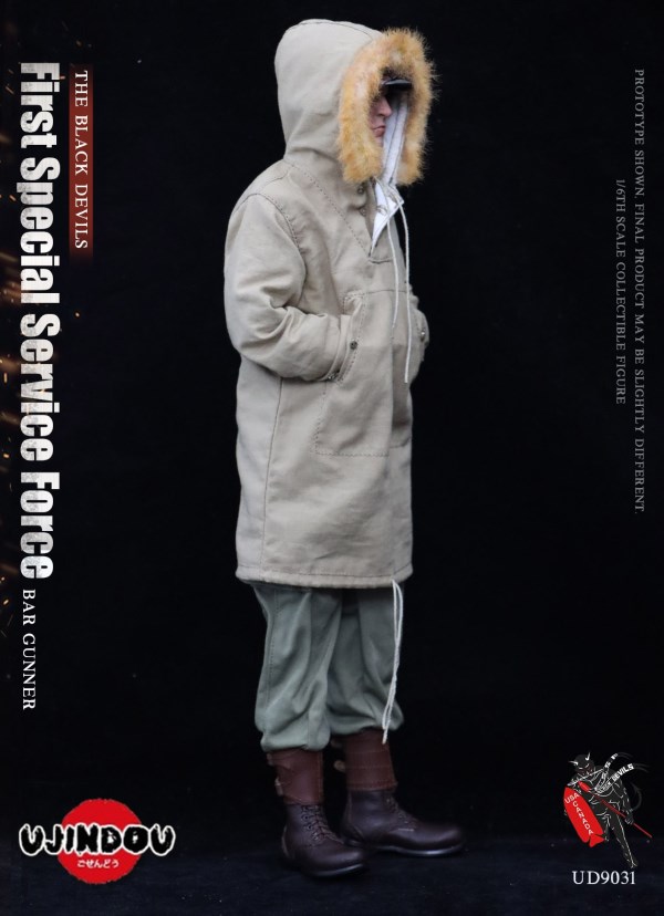 World War II US-Canada Joint Special Service Team 1 - Browning Automatic Rifle Shooter