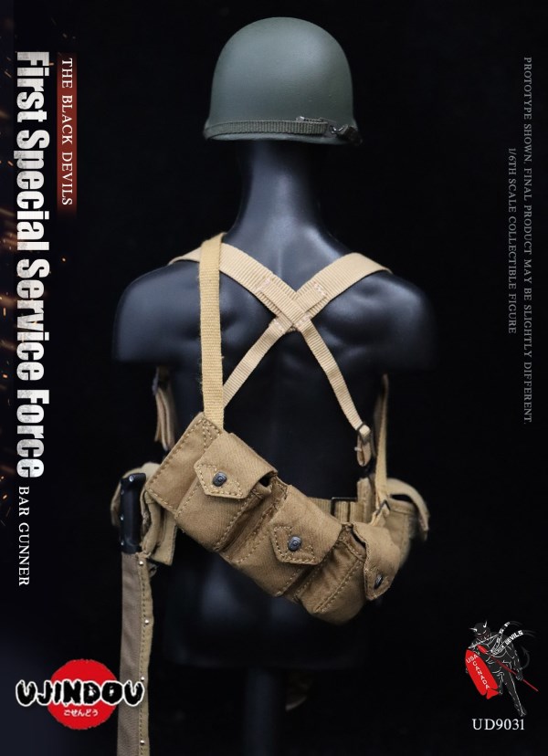 World War II US-Canada Joint Special Service Team 1 - Browning Automatic Rifle Shooter