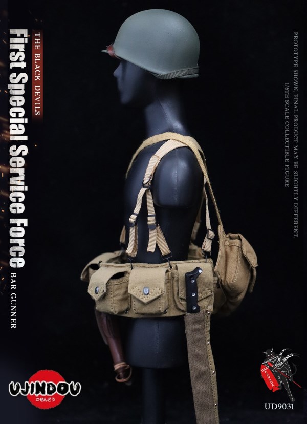 World War II US-Canada Joint Special Service Team 1 - Browning Automatic Rifle Shooter