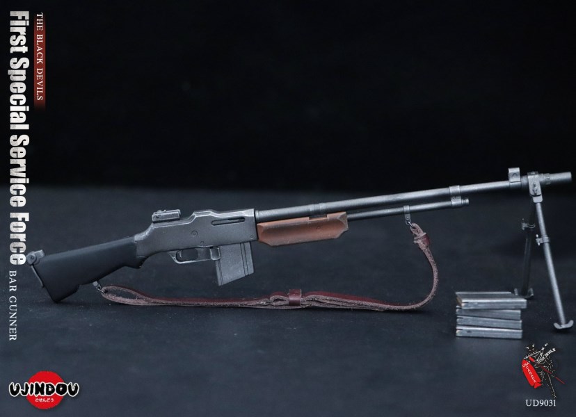 World War II US-Canada Joint Special Service Team 1 - Browning Automatic Rifle Shooter