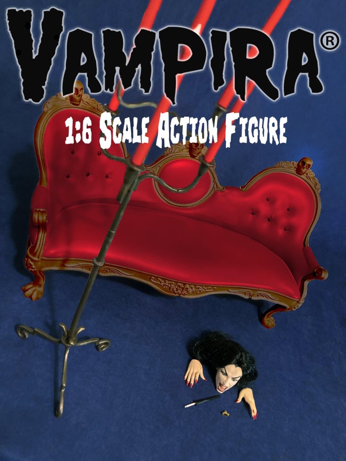 Vampira Action Figure-Color Version/Black and White Version 1/6