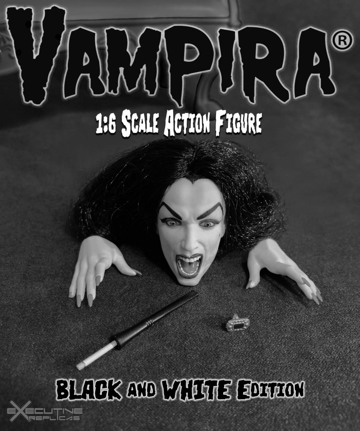 Vampira Action Figure-Color Version/Black and White Version 1/6