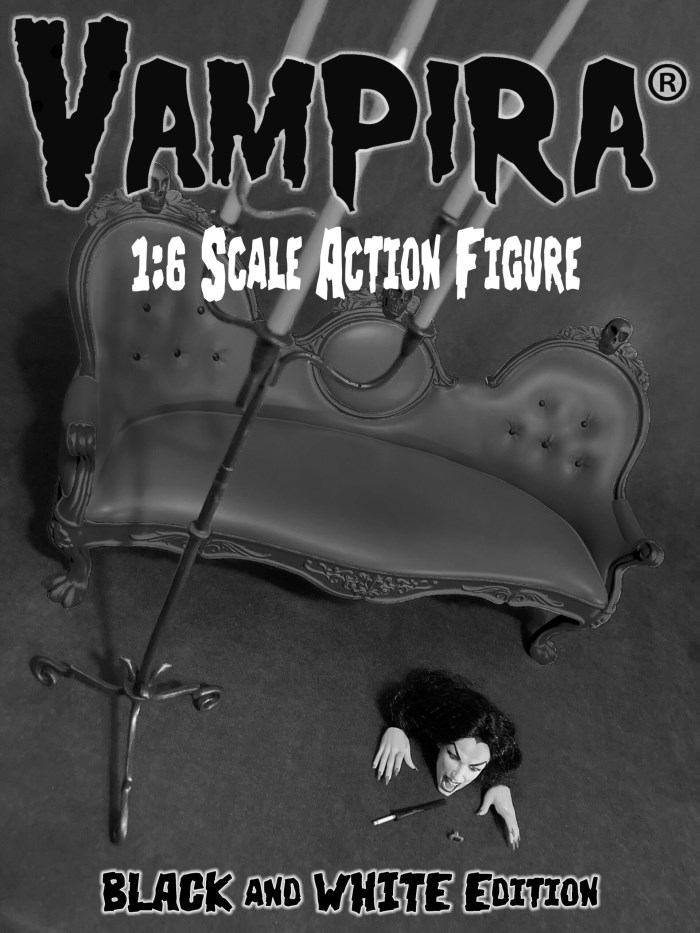 Vampira Action Figure-Color Version/Black and White Version 1/6