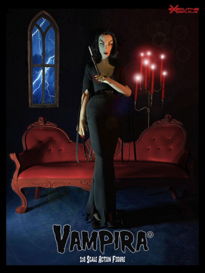 Vampira Action Figure-Color Version/Black and White Version 1/6