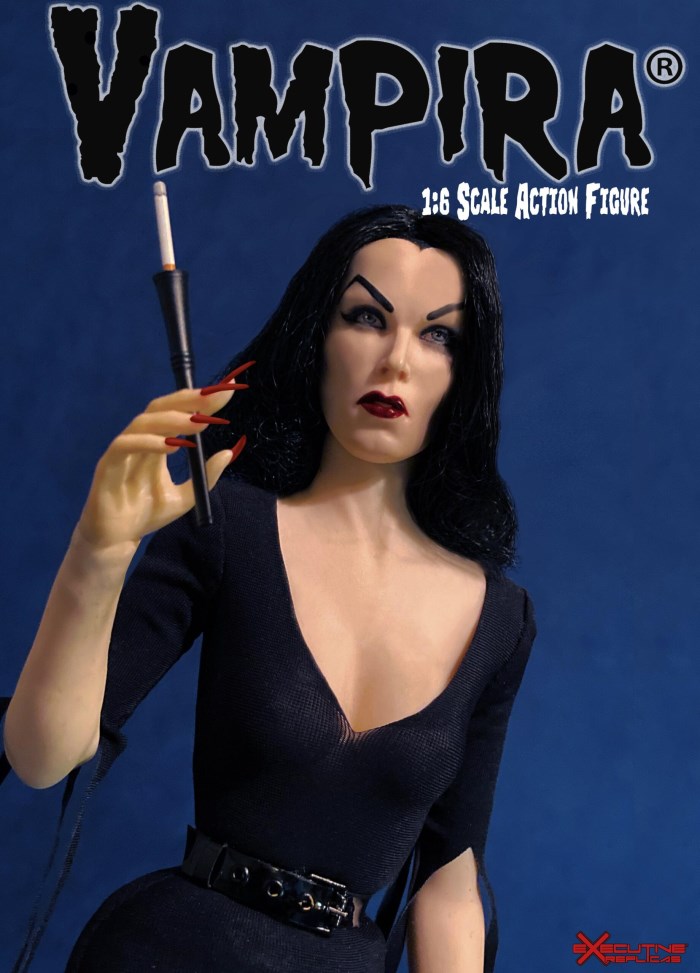 Vampira Action Figure-Color Version/Black and White Version 1/6