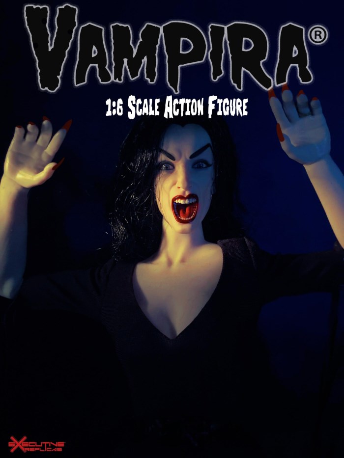 Vampira Action Figure-Color Version/Black and White Version 1/6