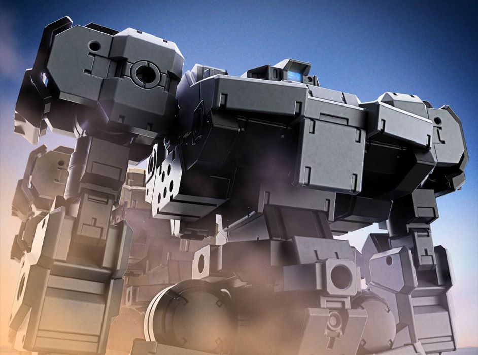 30MM 1/144 eEXM-9 Baskey Lot [Gray]