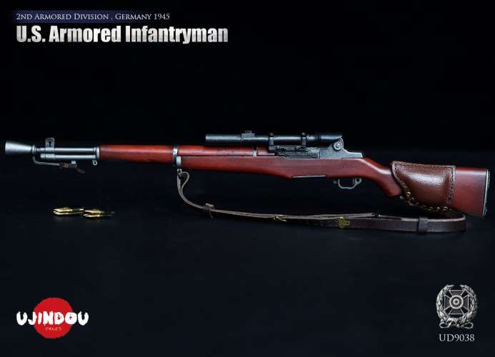 WWII US Armored Infantry 2nd Armored Division - Germany 1945 1/6