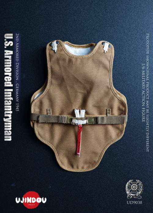 WWII US Armored Infantry 2nd Armored Division - Germany 1945 1/6