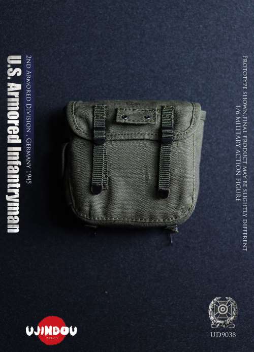 WWII US Armored Infantry 2nd Armored Division - Germany 1945 1/6