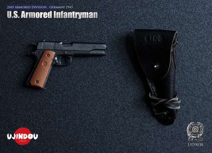 WWII US Armored Infantry 2nd Armored Division - Germany 1945 1/6