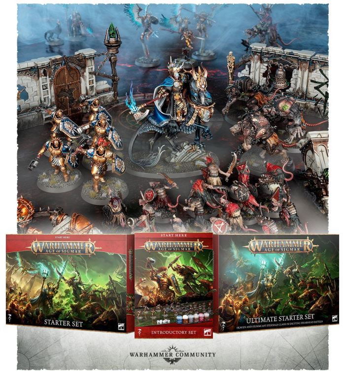 Warhammer: Age of Sigmar miniatures starter set