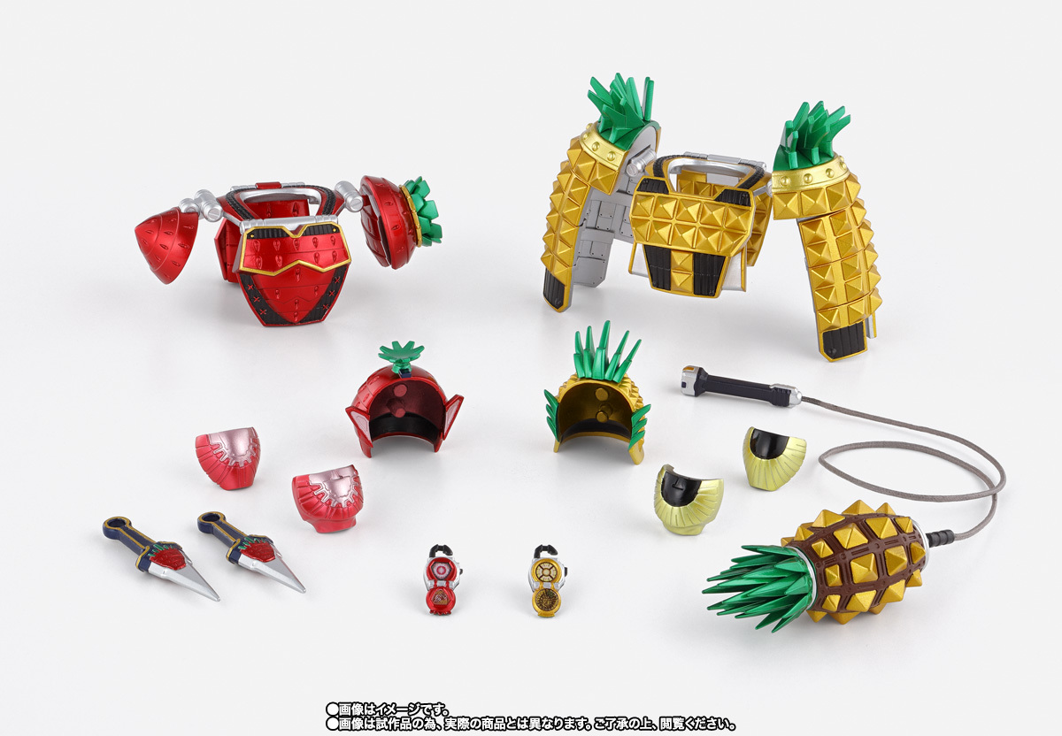 S.H.Figuarts (SHINKOCCHOU SEIHOU) KAMEN RIDER GAIM ARMS CHANGE SET​ (PINE ARMS & ICHIGO ARMS)​