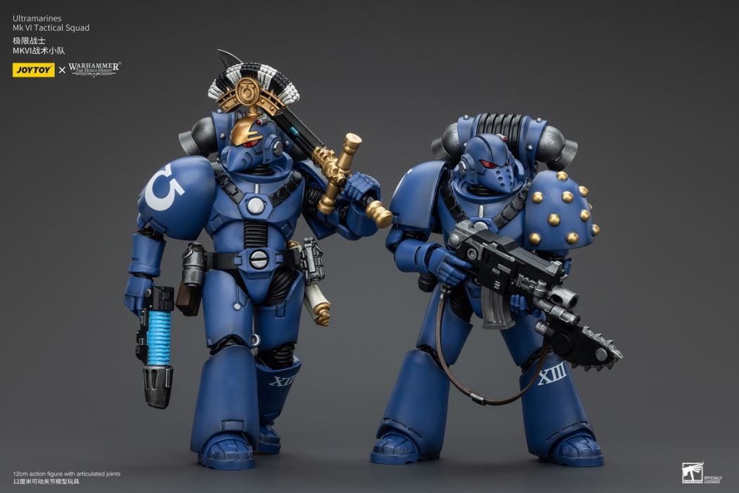 Ultramarines - Legion Executive/MKIII Legion/MKVI Tactical Squad 1/18