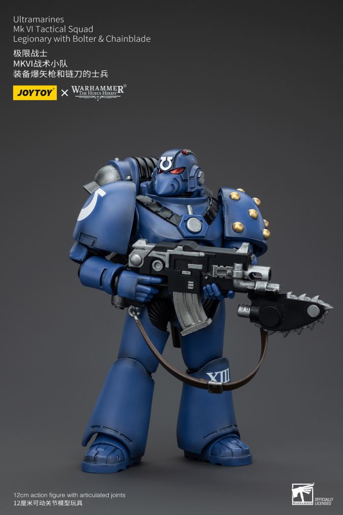 Ultramarines - Legion Executive/MKIII Legion/MKVI Tactical Squad 1/18