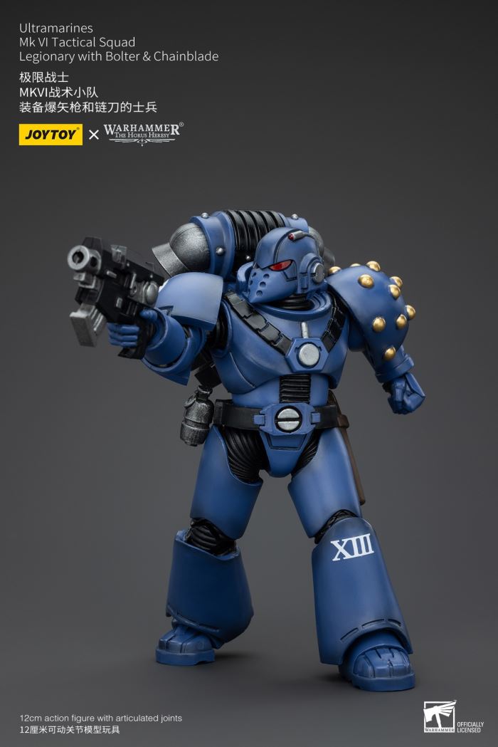 Ultramarines - Legion Executive/MKIII Legion/MKVI Tactical Squad 1/18