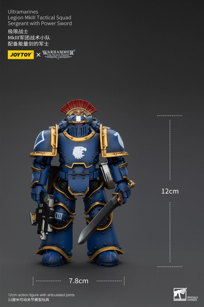 Ultramarines - Legion Executive/MKIII Legion/MKVI Tactical Squad 1/18
