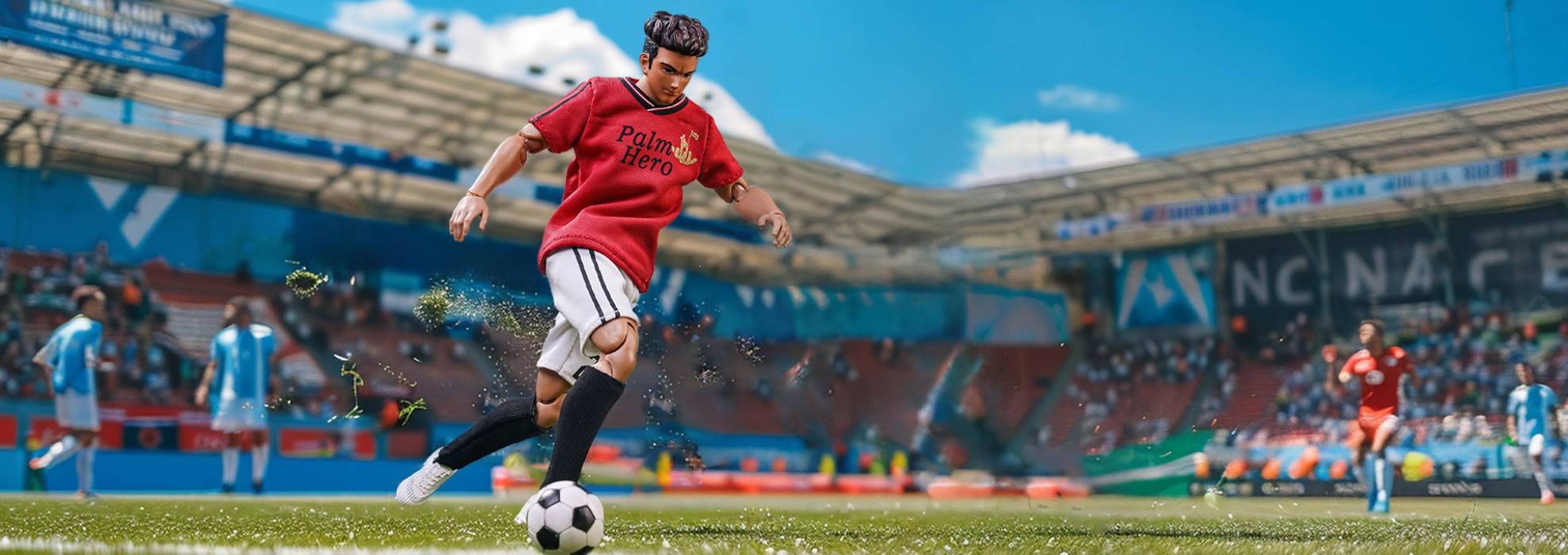 Football players - Red Team / Blue Team