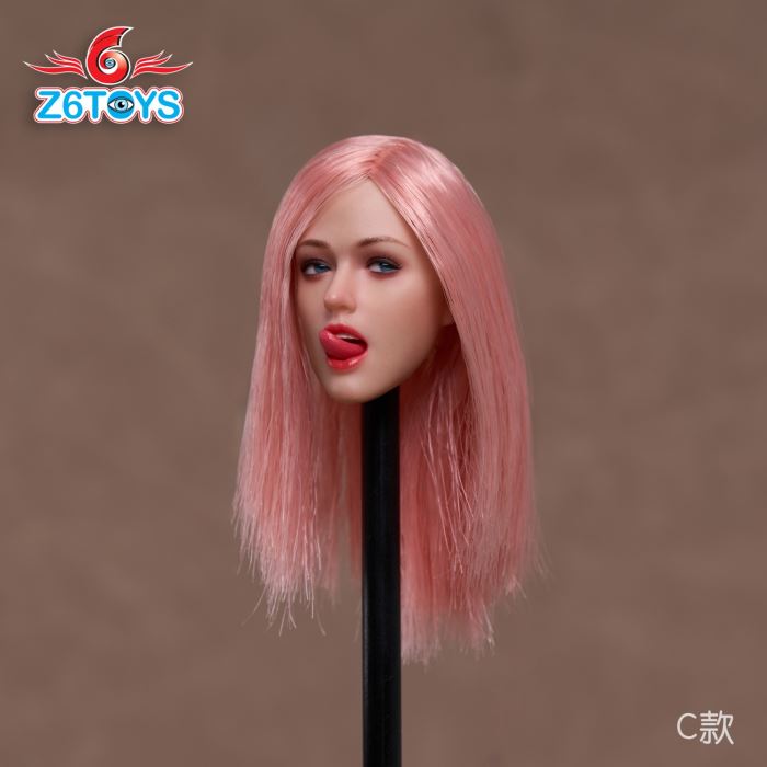 female head sculpt [ZC009] 1/6