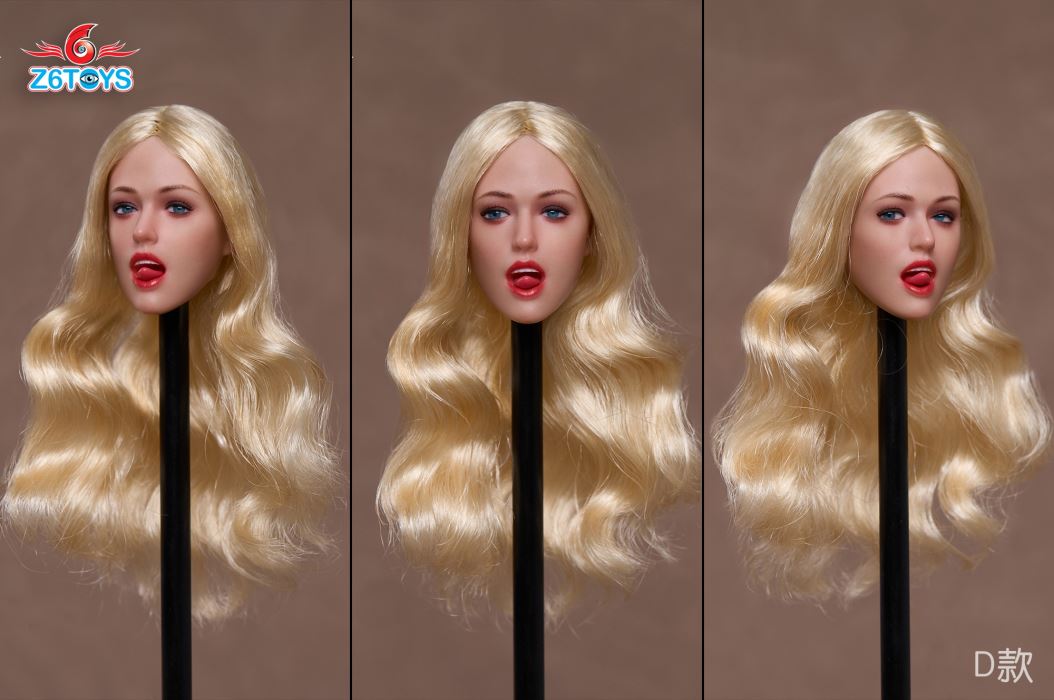 female head sculpt [ZC009] 1/6