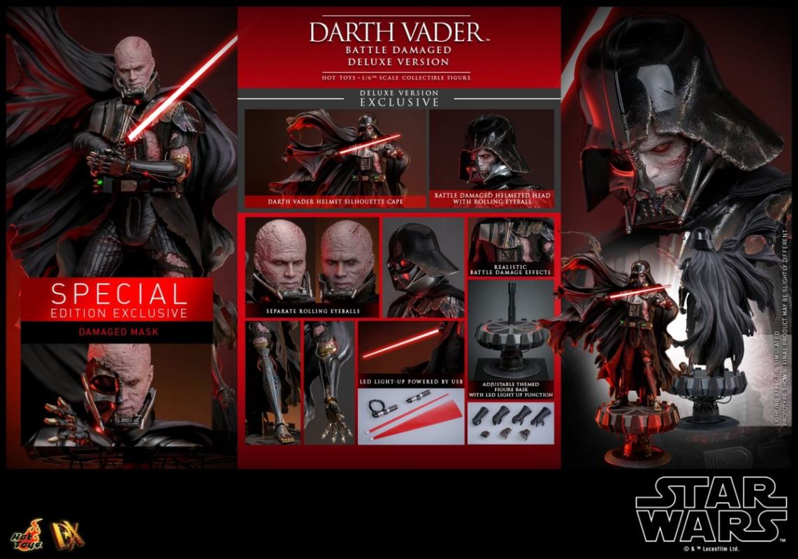 Darth Vader (Battle Damaged Version) 1/6