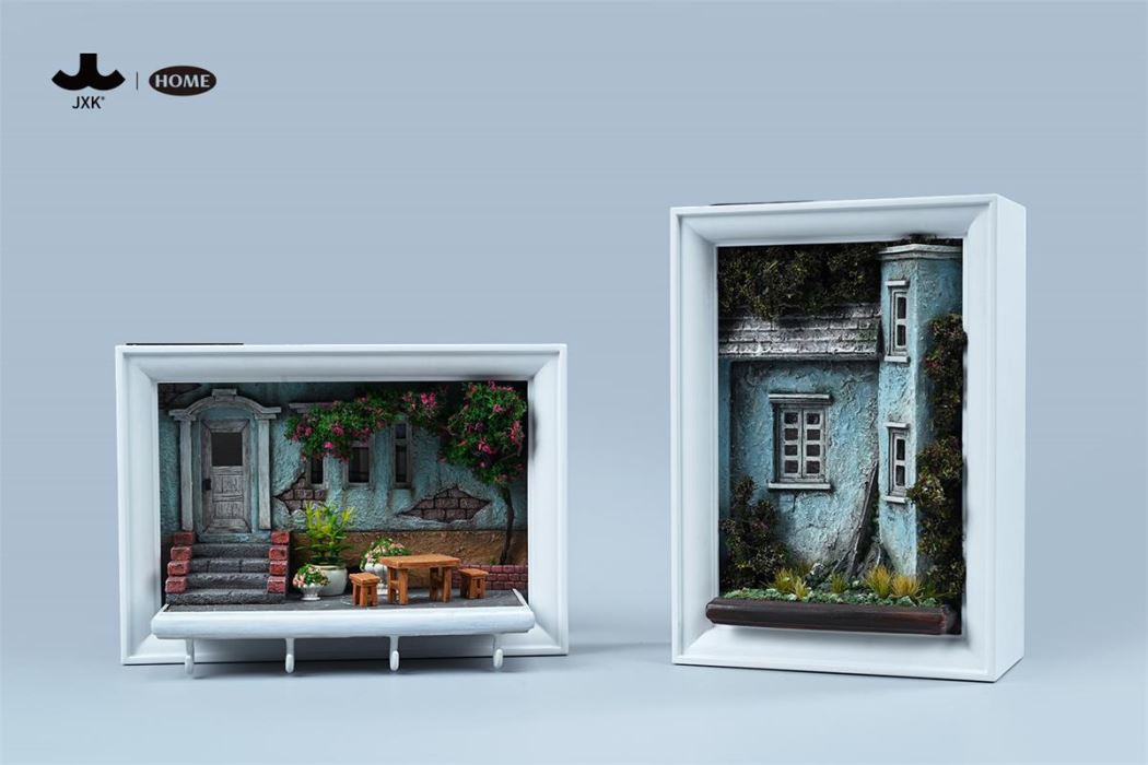 Art Relief Frame (Santorini Old House)