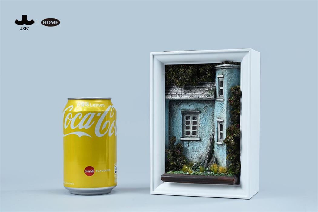 Art Relief Frame (Santorini Old House)