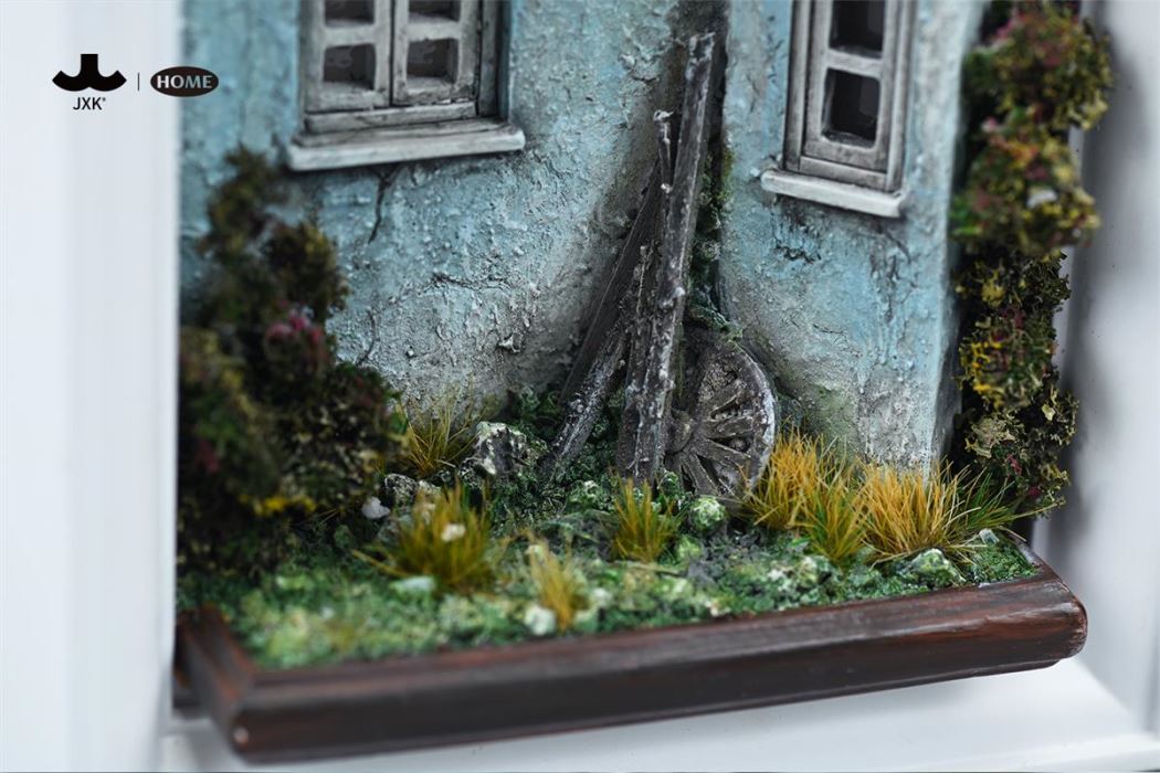 Art Relief Frame (Santorini Old House)