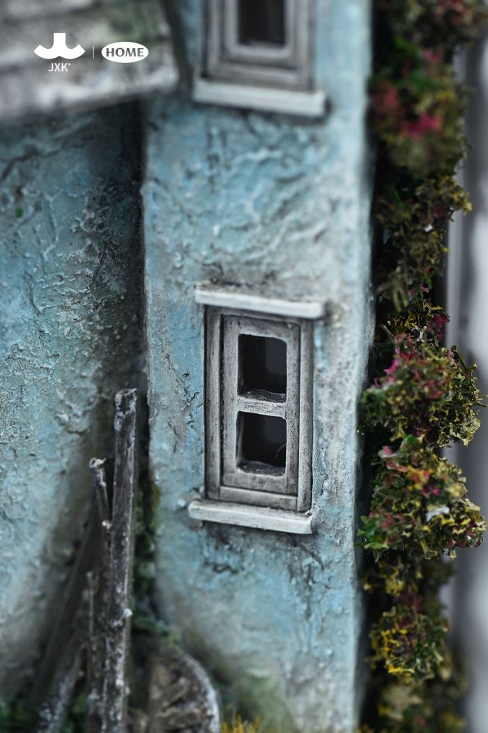 Art Relief Frame (Santorini Old House)