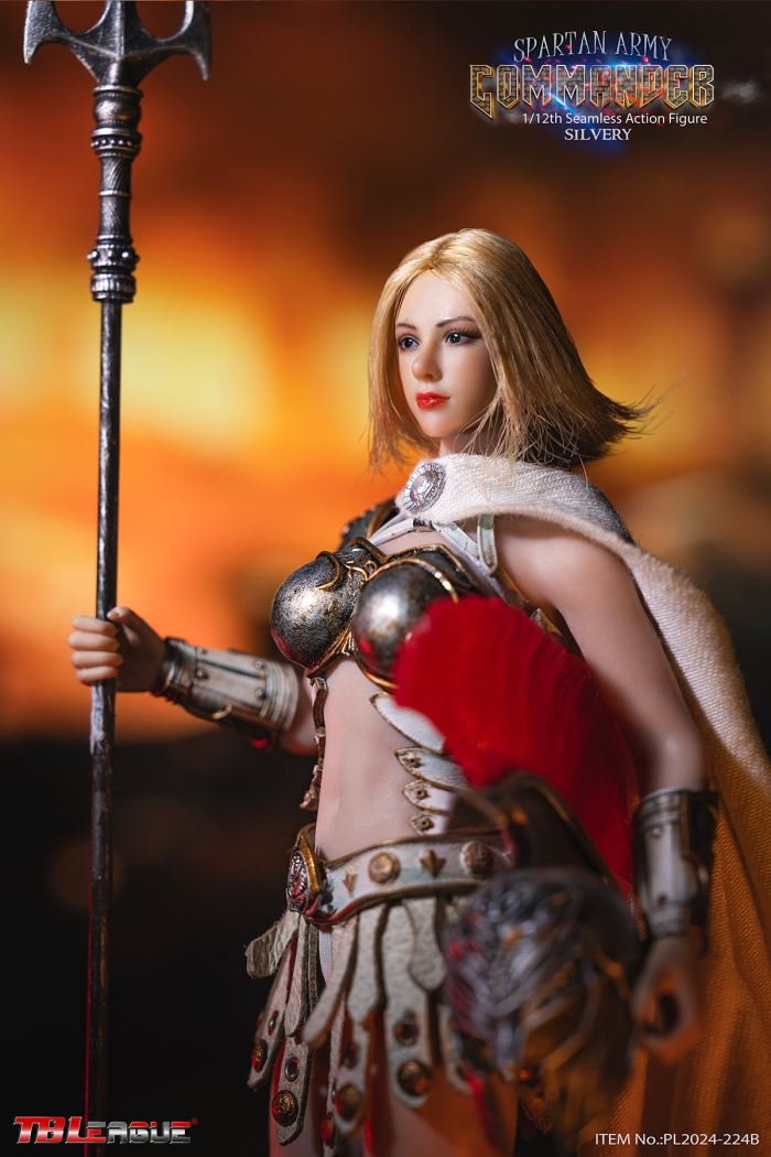 Spartan Army Commander- Silver 1/12