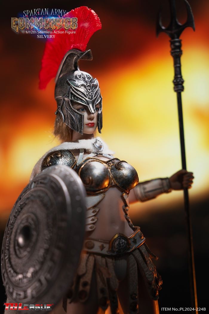 Spartan Army Commander- Silver 1/12