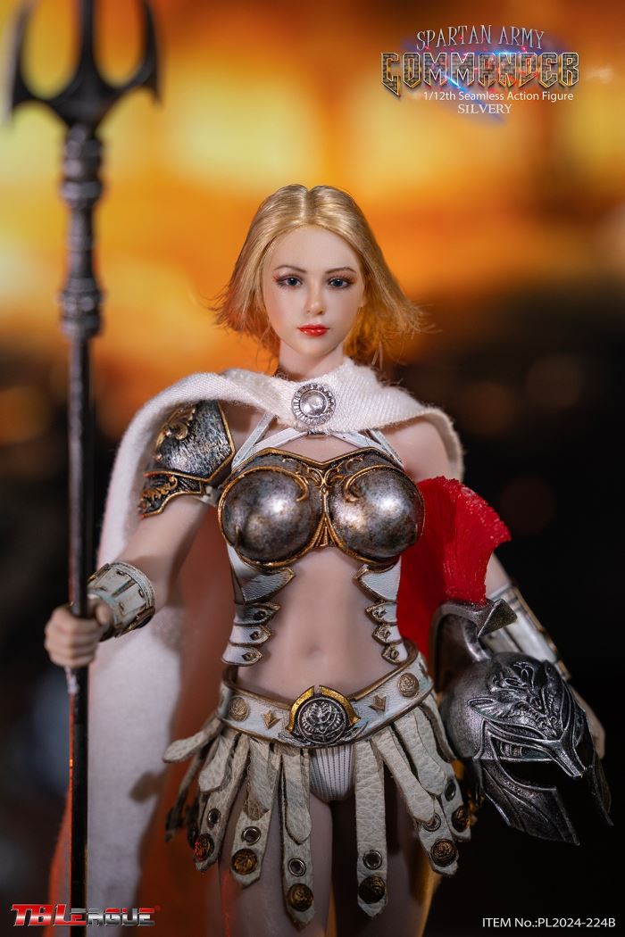 Spartan Army Commander- Silver 1/12